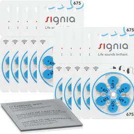 Signia Hörgerätebatterie 675 650 mAh 60 St.
