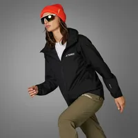 Adidas Terrex Multi Essentials 2 Layer Rain Jacket, black, M