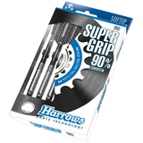 Harrows Super Grip Darts Supergrip Steeltip 21g, Silber