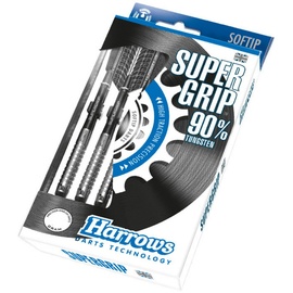 Harrows Super Grip Darts Supergrip Steeltip 21g, Silber