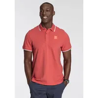 Delmao Poloshirt DELMAO, Herren, Gr. XL (56/58), rot, Piquu00e9,