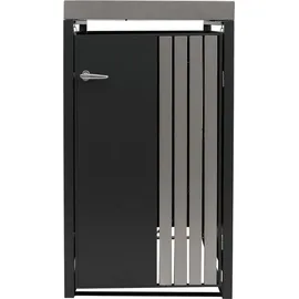 MCW Mülltonnenverkleidung O67 125 x 84 cm grau