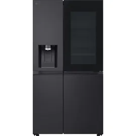 LG Side-by-Side 628 L InstaView® Eis-, Crushed Ice- und Wasserspender GSXE90EVAD