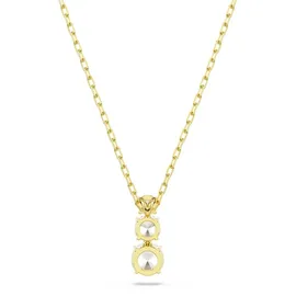 Swarovski Stilla Attract Anhänger Weiß / Vergoldet