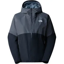 The North Face Damen Funktionsjacke W Diablo Dynamic Zip-In Jacket Smoked Pearl/Asphalt Gr XL