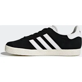 adidas Gazelle Kinder Schwarz/Weiß/Gold 36