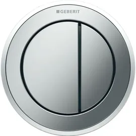 Geberit Typ 10 Drückerplatte Silber matt