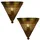 Marrakesch Orient & Mediterran Interior Firas (2er Set) Gold