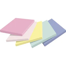 Post-it Recycling Notes Rainbow Haftnotizen farbsortiert, 6 Blöcke