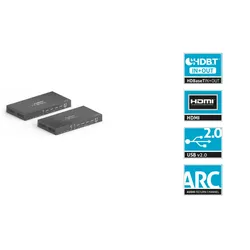 PureTools PT-HDBT-1010 - HDBaseT Extender Set - 4K (60Hz 4:4:4) - 80m 4K / 100m ...