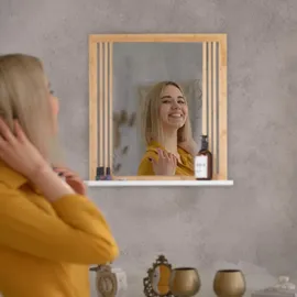 Relaxdays 10046278 Wandspiegel