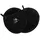 Black Forest Fox Pro 300 Ofenschlupfer | TOPFLAPPEN Echtleder | hochwertiges Leder | handgemachtes Unikat chemisch unbehandelt Schwarz-Schwarz, Ofenschlupfer Rauleder