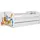 WFL GROUP Jugendbett Emily 70 x 140 cm Kiefer massiv weiß/braun