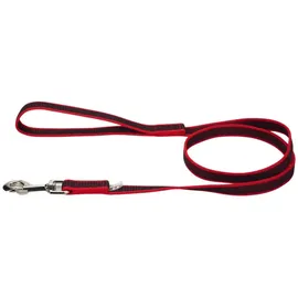 Julius-K9 Hundeleine Leine Super Grip mit Handschlaufe rot rot Maße: 1,2 m / 20 mm