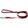 Julius-K9 Hundeleine Leine Super Grip mit Handschlaufe rot rot Maße: 1,2 m / 20 mm