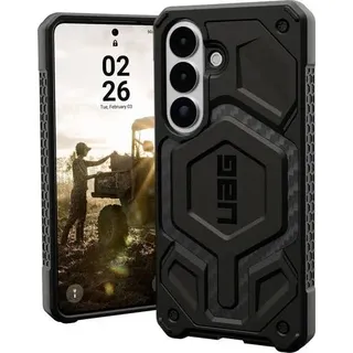 Urban Armor Gear Monarch Pro Case Samsung Galaxy S26 Carbon MagSafe kompatibel, mit Magnet-Modul 214515114242