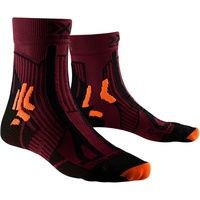 X-SOCKS Trail Run Energy Laufsocken sunset orange/opal black 42-44