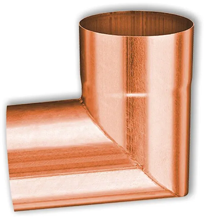 Rohrwinkelbogen 87° Grömo, Kupfer, verschiedene Größen (Ausführung: Ø 120mm)
