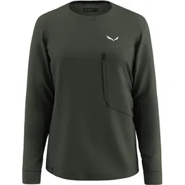 Salewa Puez Am/Durastretch Pullover dunkelgrün XL