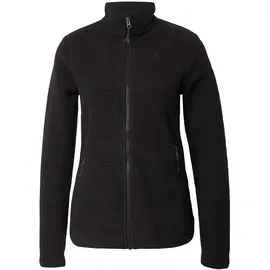 Schöffel Damen Atlanta Fleece Jacke (Größe L, schwarz)