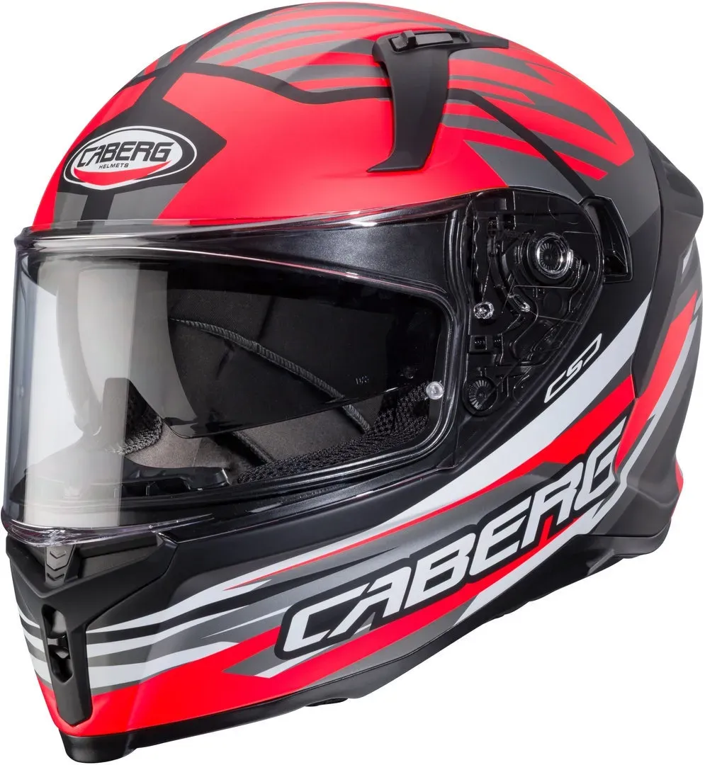 Caberg Avalon X Kira Helm, schwarz-rot, Größe 2XL für Männer