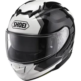 Shoei GT-Air 3 Realm Helm, schwarz-weiss-silber, Größe 2XL für Männer