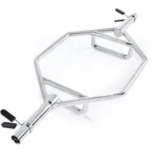 Vevor Trap Bar Hexagon Hantelstange 50 mm 360 kg Tragkraft Silber