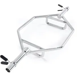 Vevor Trap Bar Hexagon Hantelstange 50 mm 360 kg Tragkraft Silber