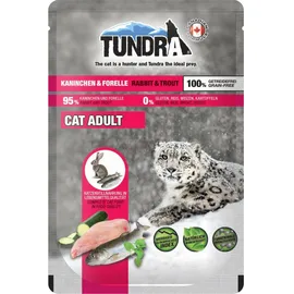 Tundra Cat 85 Gramm Katzennassfutter 16 x 85 Gramm Kaninchen & Forelle