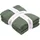 VOSSEN Detox Time Seiftuch 30 x 30 cm grün 3 St.