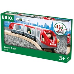 BRIO® Spielzeugeisenbahn-Lokomotive Brio World Eisenbahn Zug Roter Reisezug 5 Teile 33505