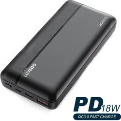 Luvego Powerbank 20.000 mAh EINHEITSGRÖSSE