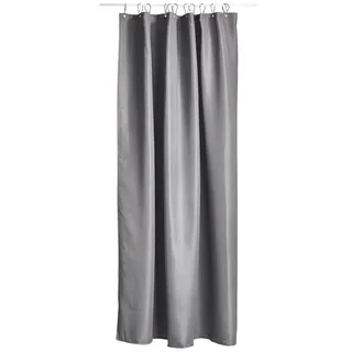 ZONE Denmark Duschvorhang 180 x 200 cm grau