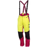 Worky Safety Line Forstschutzhose Komfort Gr.52 neongelb/rot