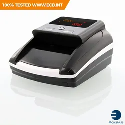 Automatischer Banknotenprüfer MONEPASS D5X mit wiederaufladbarer Batterie - 5-Prüfungen-Multidetektion - 100% EZB-geprüft