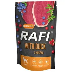 RAFI mit Ente, Heidelbeeren und Preiselbeeren für Hunde  500 g