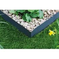 Bellissa Rasenkante kleine Welle 500 x 14 cm anthrazit