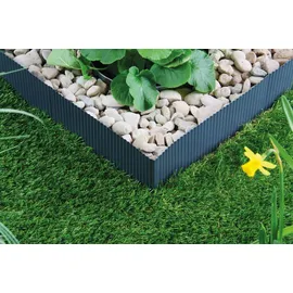 Bellissa Rasenkante kleine Welle 500 x 14 cm anthrazit