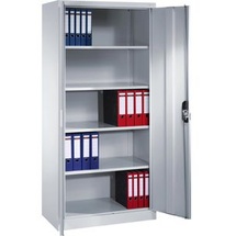 C+P CP Stahlschrank C 2000 Acurado 9280-000 S10742 lichtgrau 93,0 x 50,0 x 195,0 cm, aufgebaut