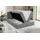 venasi TILLY Boxspringbett 160x200 mit 2 Bettkästen H2/H3 Matratze GRAU CORD TILIA - Grau