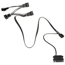 Kolink 1-4 PWM Lüfter Splitterkabel - 35 cm, 0,35 m, 4-pin PWM, 4 x 4-pin PWM +