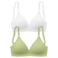 PETITE FLEUR Soft-BH Damen mint+weiß Gr.70B