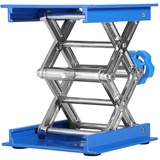 Wakects Labor-Hebebühne, Aluminium-Plattform, Labor-Hebebühne, Tisch für Flaschen, Badewannen, Hubhöhe von 45 bis 158 mm, 5 kg Tragkraft