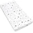 Amilian Spannbettlaken Spannbetttuch für Babybett Kinderbett 60x120 cm, 70x140 cm, 100% Baumwolle, fürs Baby, Baby Bettwäsche Größe: 140x70 cm, Muster: Gute Nacht Grau