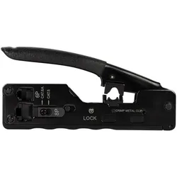 LogiLink Professional Crimpzange für CAT.5e/CAT.6/CAT.6A/CAT.7 & RJ11/12