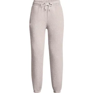 Under Armour Women's UA Essential Fleece Joggers ghost gray light heather white (592-100) XS