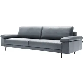 creation by rolf benz 3-Sitzer "CR.450 elegantes Designsofa mit hohem Sitzkomfort", blau (saphierblau, steingrau), B:220cm H:85cm T:95cm, CREATION BY ROLF BENZ, Sofas