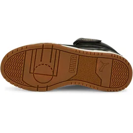 Puma RBD Game Winterized Mid-Top Sneaker gefüttert Kinder black/black/team gold 37