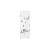 Songmics LUC49W Schirmständer 15,5 x 15,5 x 49 cm weiß