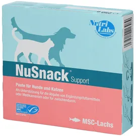 NutriLabs NuSnack Support MSC-Lachs Paste Sachet f.Hund/Kat. 25X10 g